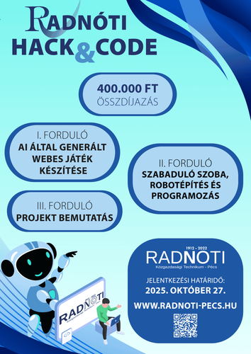 Radnóti Hack&CODE informatikai verseny