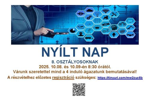 Nyílt nap 8. osztályosoknak