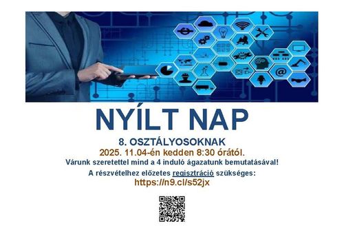 Nyílt nap 8. osztályosoknak