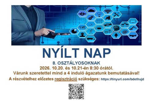 Nyílt nap 8. osztályosoknak